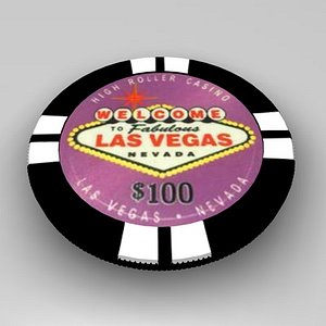 3d model chip gamble