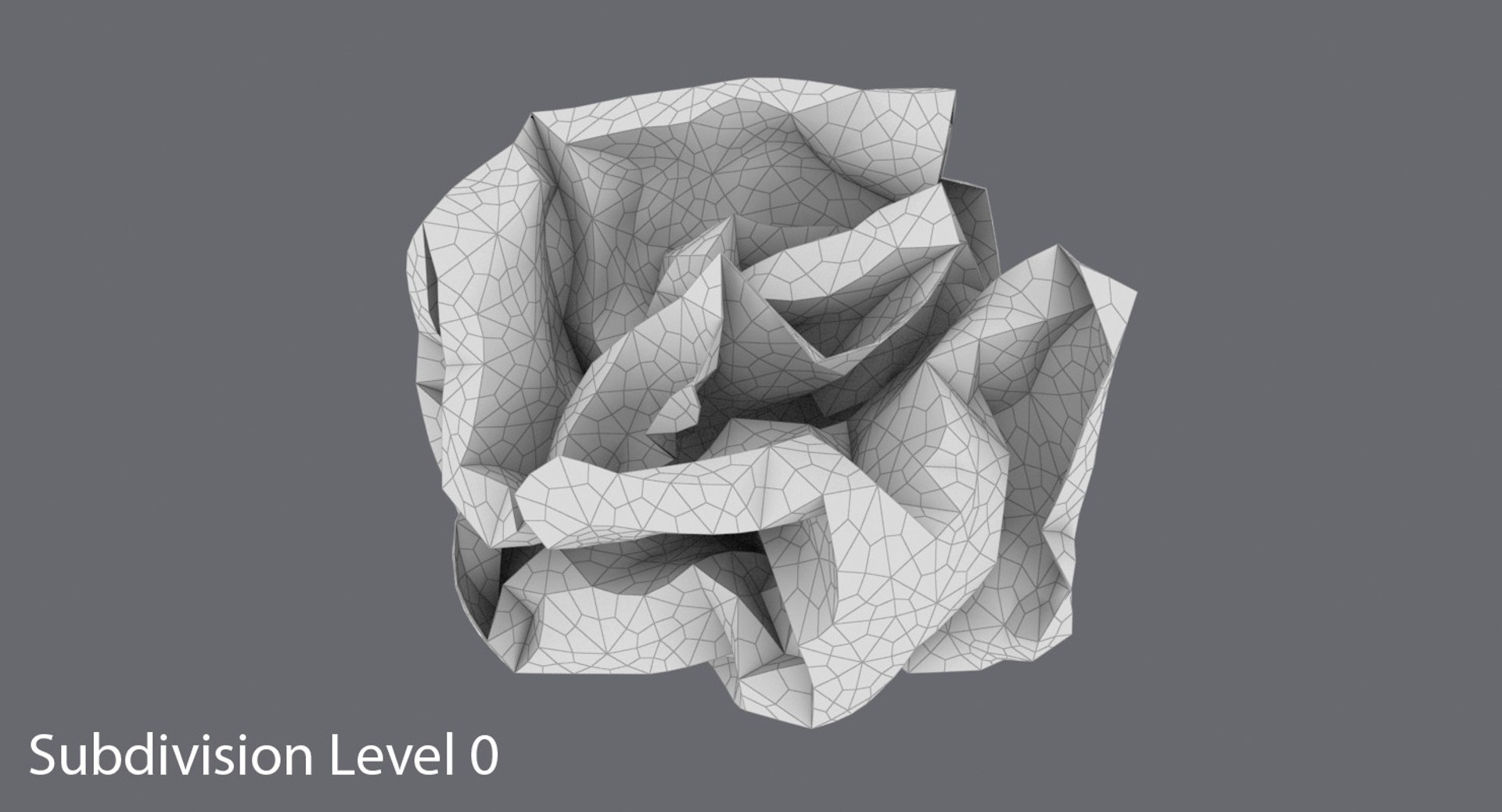 10 Dollar Bill Crumpled 3d Model