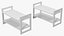 White Stackable Shoe Rack