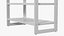 White Stackable Shoe Rack