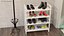 White Stackable Shoe Rack