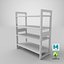 White Stackable Shoe Rack
