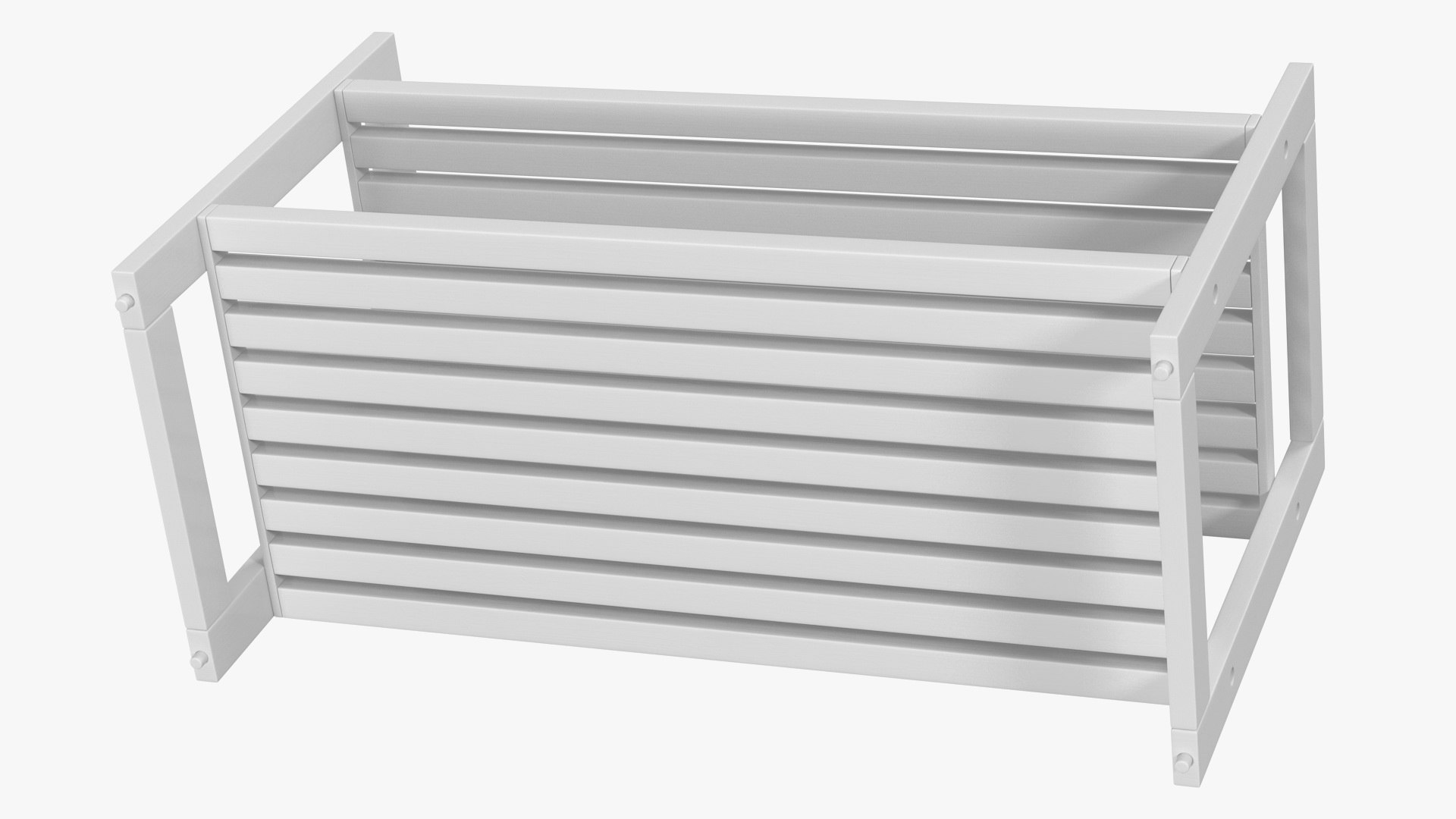 3D white stackable shoe rack model https://p.turbosquid.com/ts-thumb/37/wqaDFB/J7ltmyD2/whitestackableshoerackc4dmodel012/jpg/1583962257/1920x1080/fit_q87/86b9f71df331c814438229e9379e7191e833c3fe/whitestackableshoerackc4dmodel012.jpg
