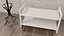 White Stackable Shoe Rack