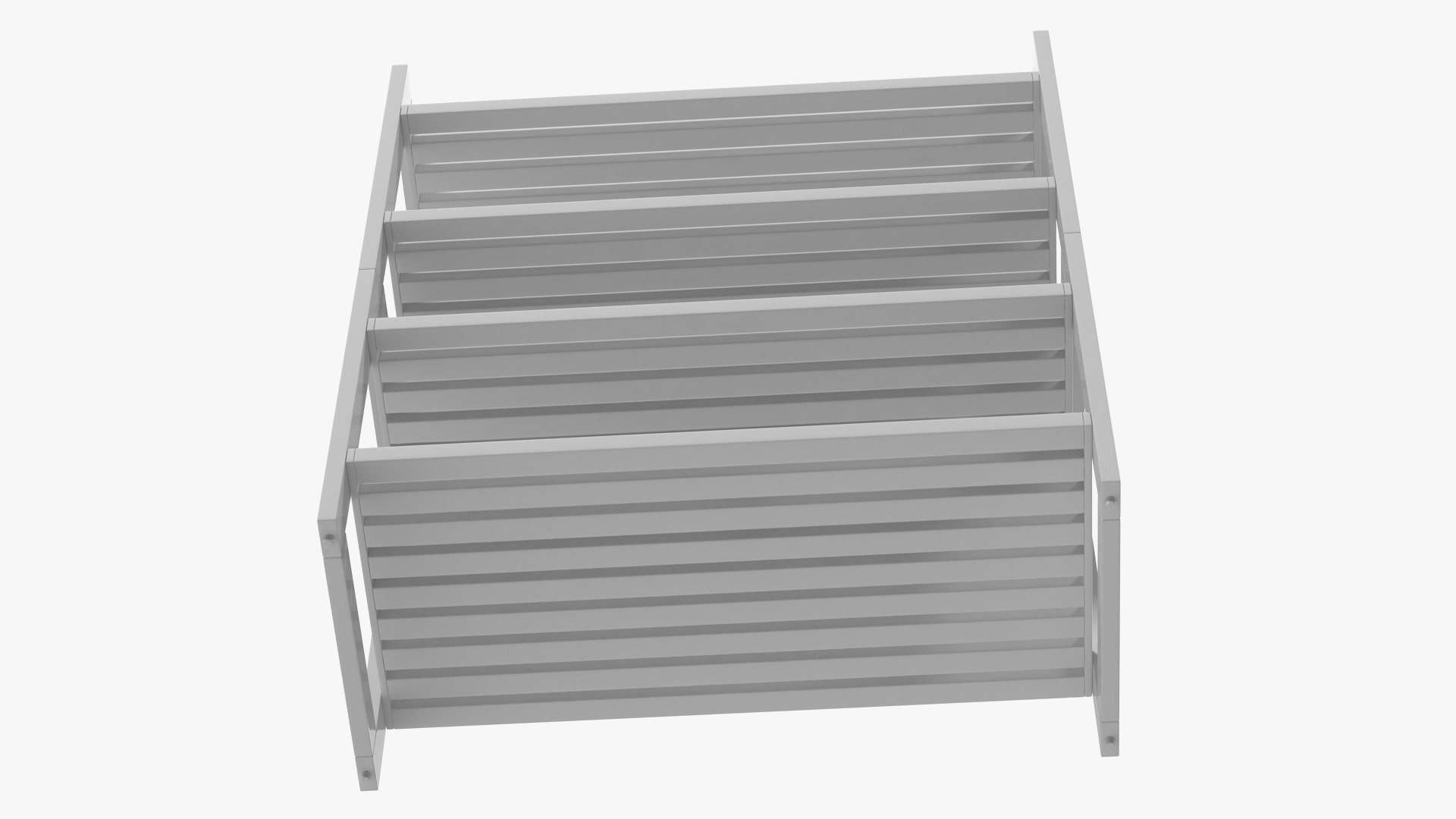 3D white stackable shoe rack model https://p.turbosquid.com/ts-thumb/37/wqaDFB/cTIbtLDq/whitestackableshoerackc4dmodel018/jpg/1583962274/1920x1080/fit_q87/e8d36c726e29d34d7046c4e236754cbba228f22b/whitestackableshoerackc4dmodel018.jpg
