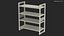 White Stackable Shoe Rack