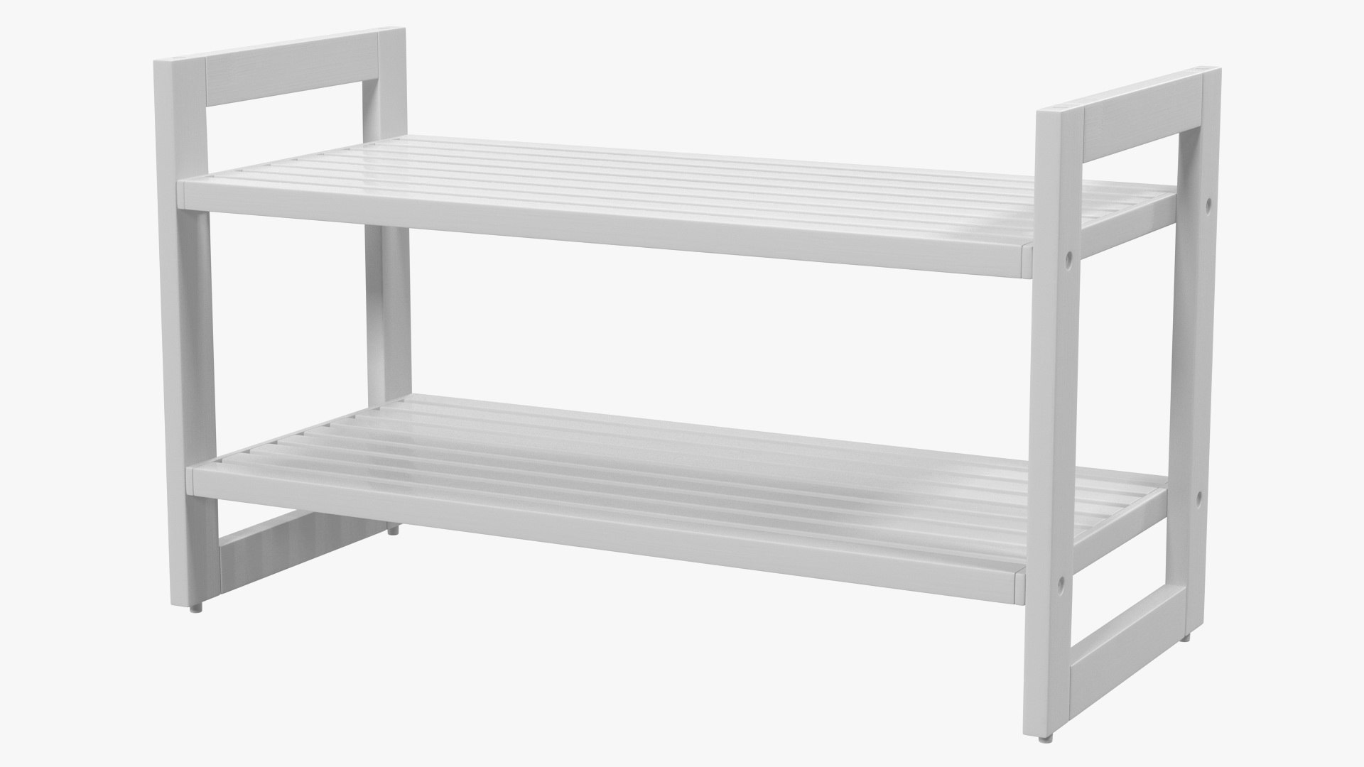 3D white stackable shoe rack model https://p.turbosquid.com/ts-thumb/37/wqaDFB/vNWEkb1I/whitestackableshoerackc4dmodel010/jpg/1583962252/1920x1080/fit_q87/169a6377ca7d9b971012525d17682d69cf1d8162/whitestackableshoerackc4dmodel010.jpg