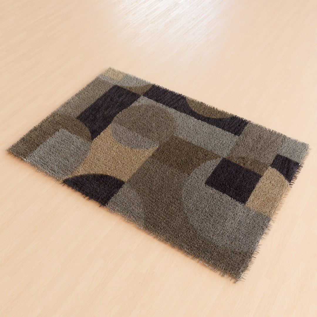 Realistic Rug 3D Model - TurboSquid 1622553