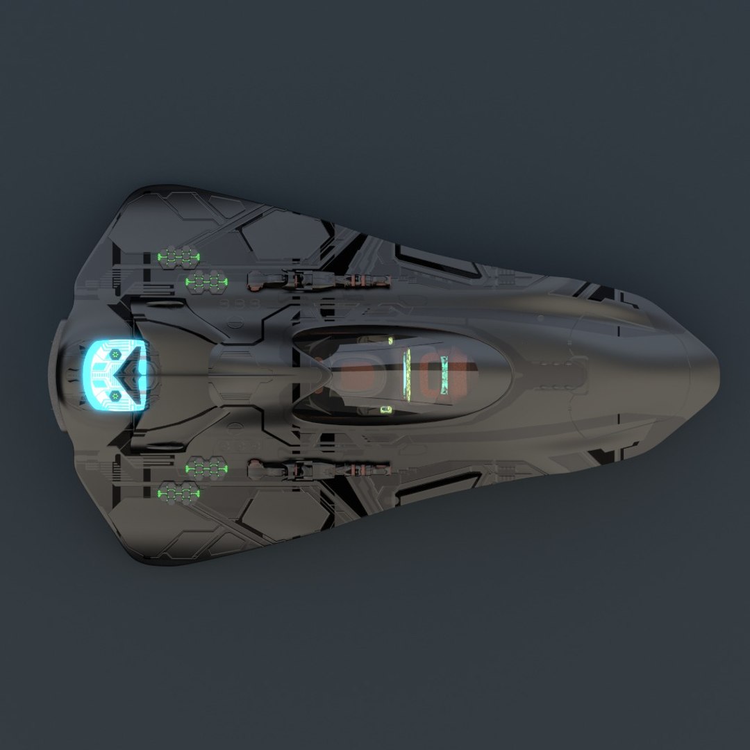 Light Fighter 3d Model