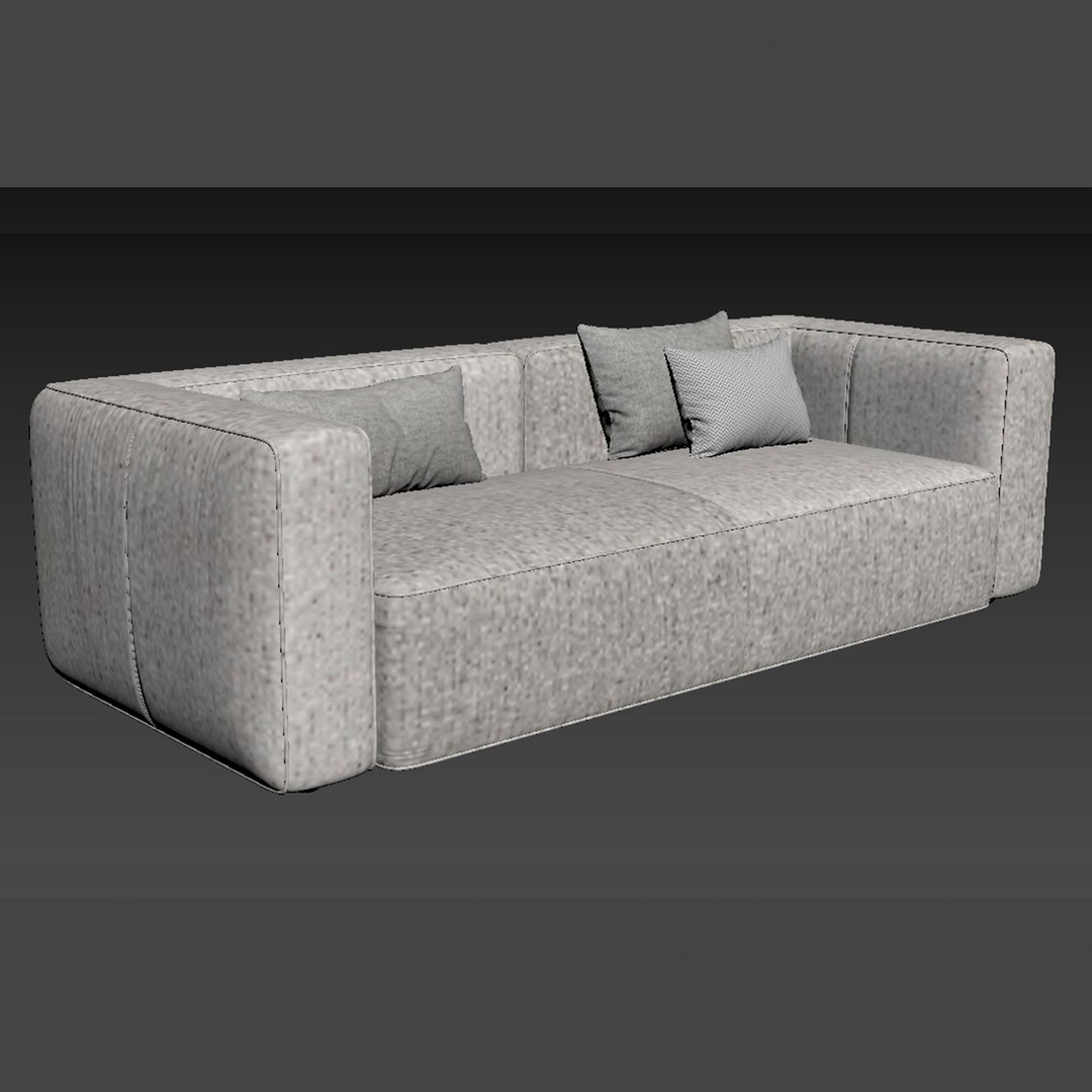 3D LENYX 92 SOFA - TurboSquid 2112413