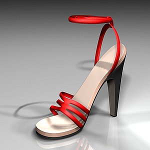 shoe 3d obj