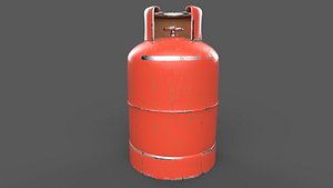 Gas Cylinder 3D model