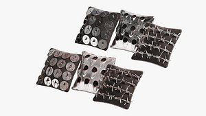 3D Insomnia Decorative Pillows model