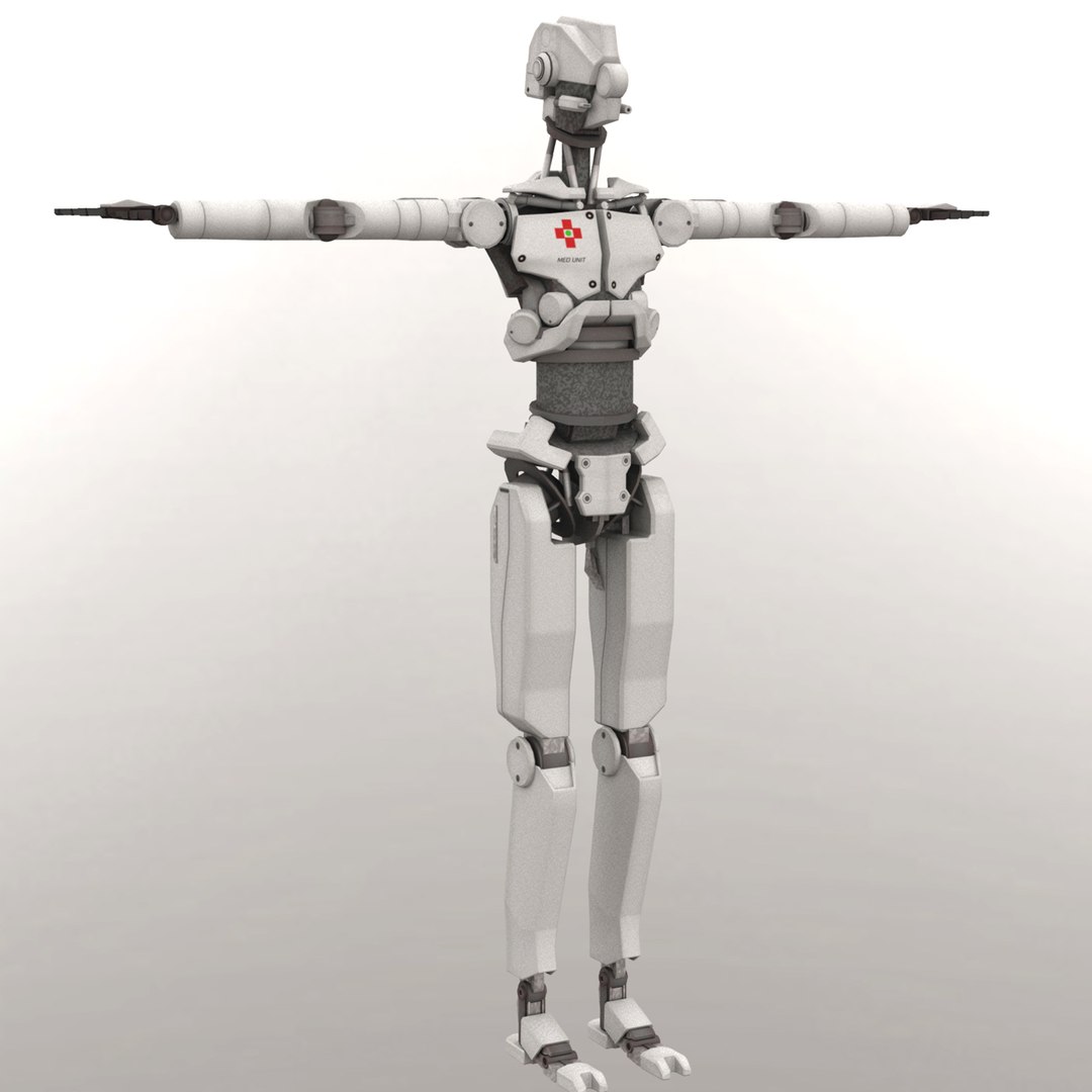 Robot Android Model - TurboSquid 1218294