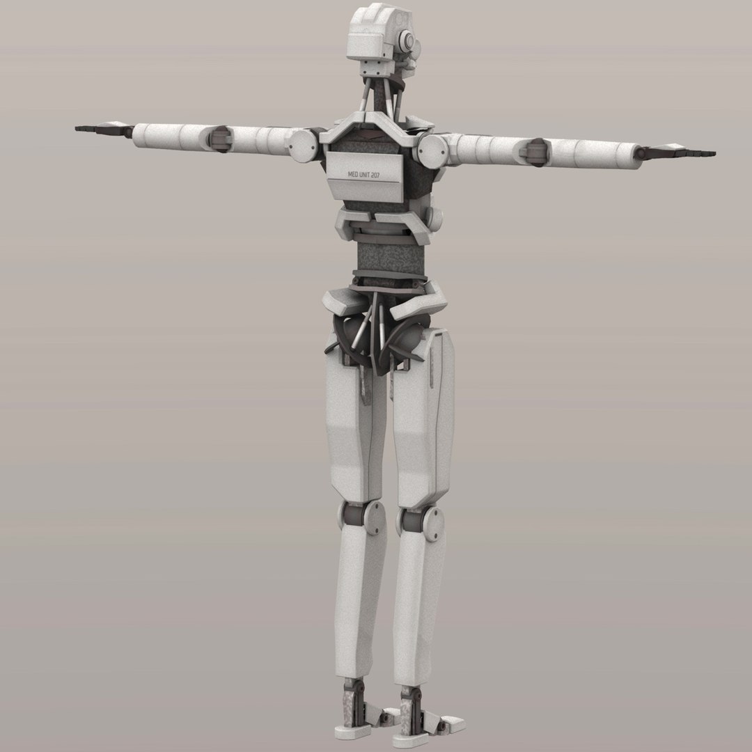 Robot Android Model - TurboSquid 1218294