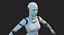 实时索具机器人女孩PBR