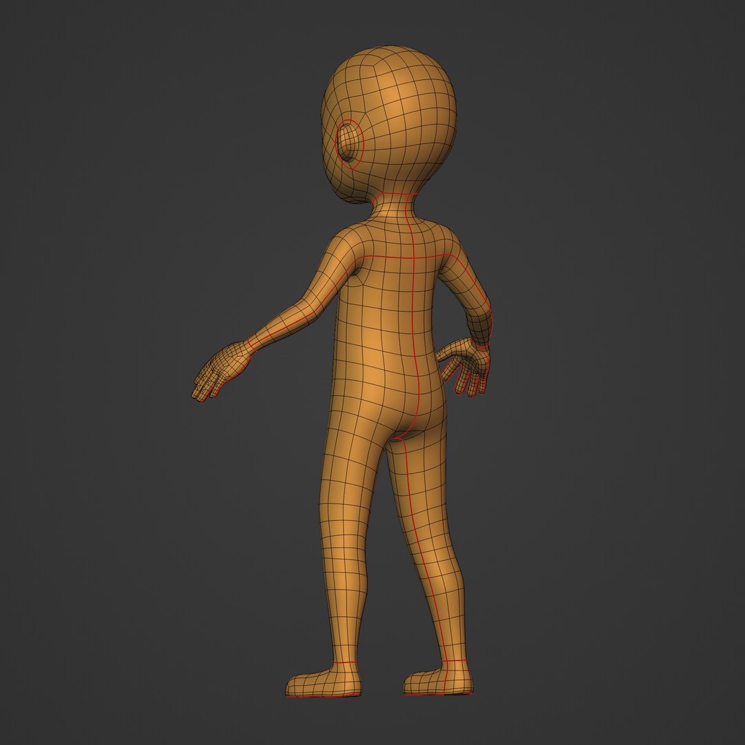 3D Cartoon Character Model - TurboSquid 2187934