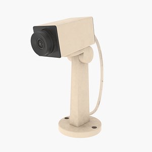 Security Camera CCTV CCD 3D model