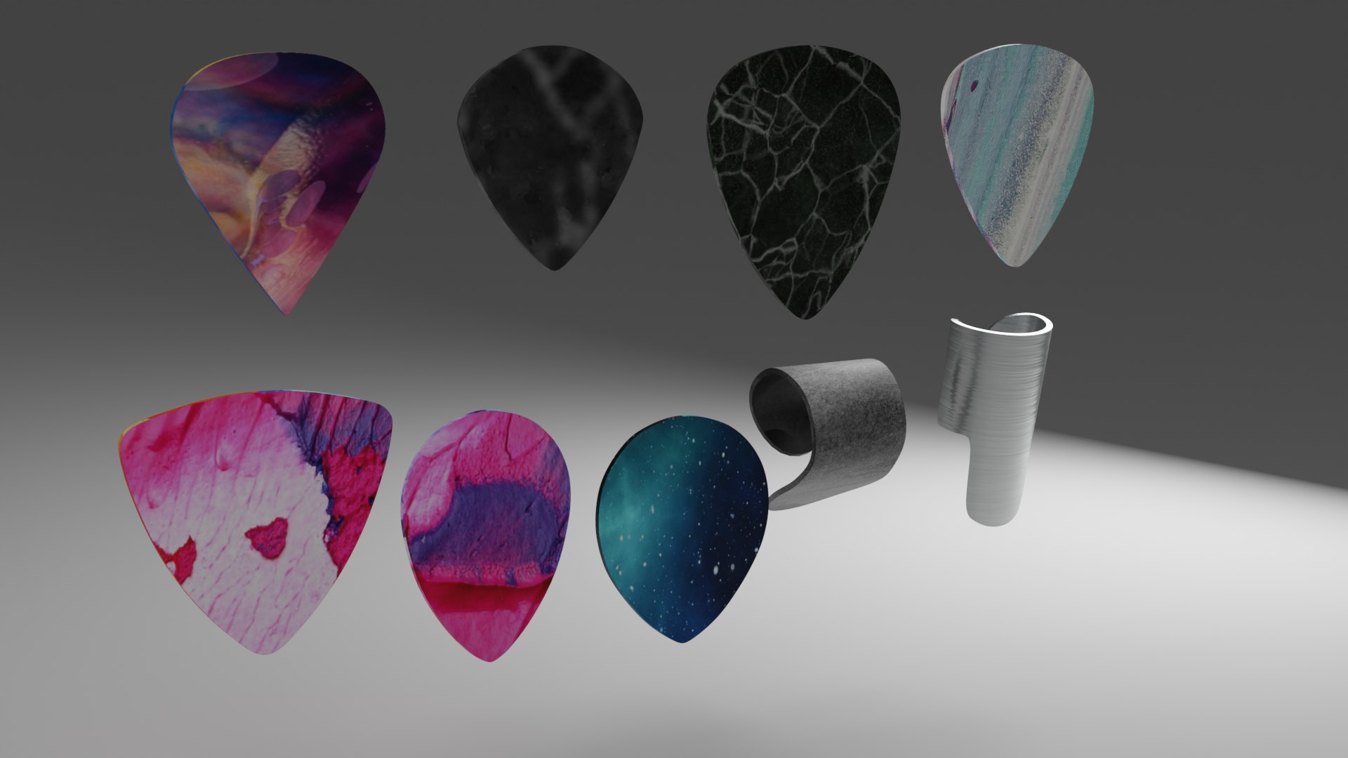3D model Guitar Picks https://p.turbosquid.com/ts-thumb/38/K7yTFh/kk/pickss_0041/png/1700739904/1920x1080/fit_q87/d3b8d94dbafb04e1825665949a354729c7c94087/pickss_0041.jpg