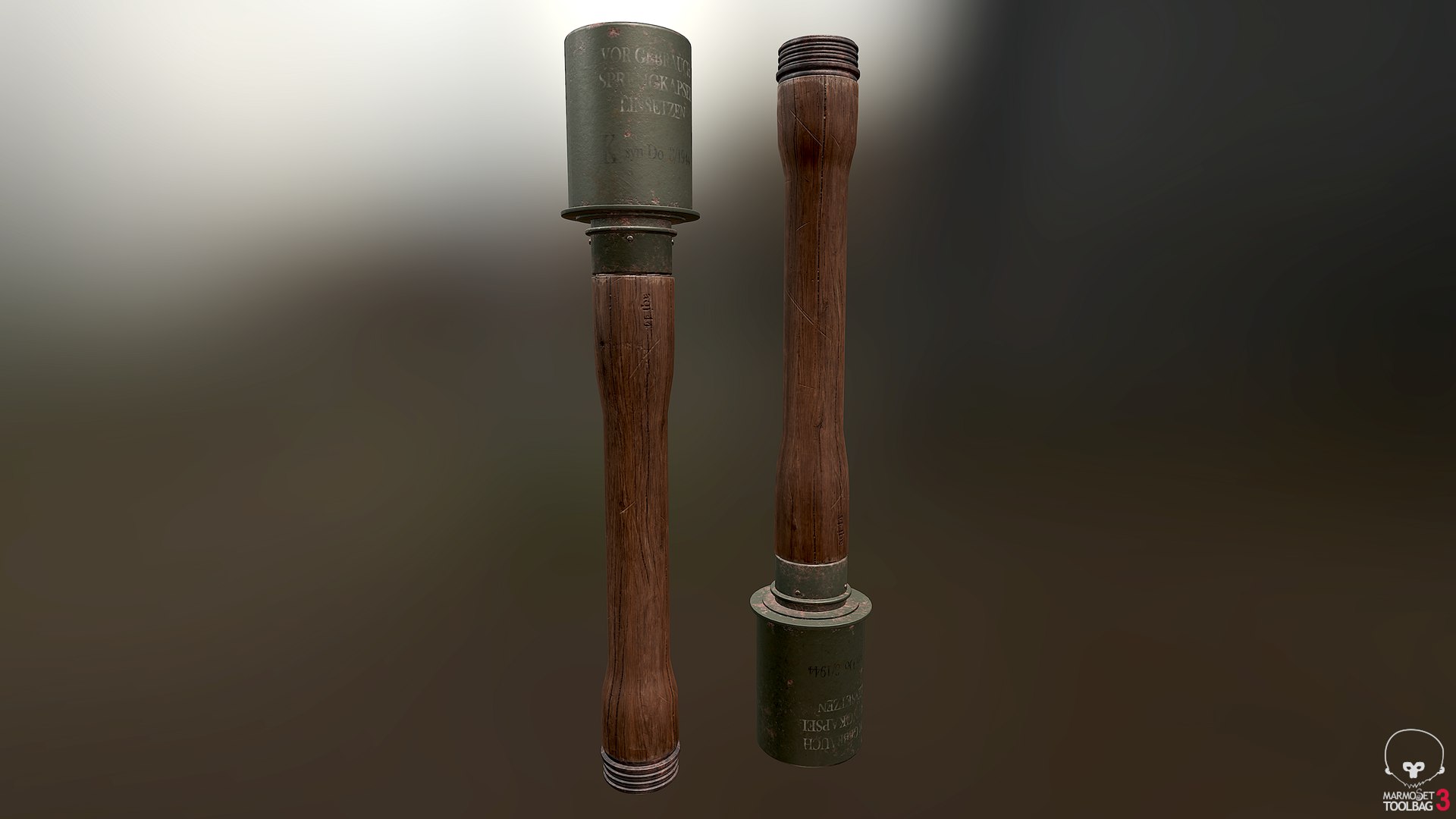 pbr stielhandgranate grenade 3D model https://p.turbosquid.com/ts-thumb/38/Kklpbq/rqbZnpLd/screenshot024/png/1557057587/1920x1080/fit_q87/0089aa4dcbe693146bcaa3d3a92d105397eb6331/screenshot024.jpg