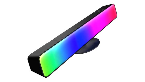 modelo 3d Barra de luz RGB dinámica horizontal - TurboSquid 2202684