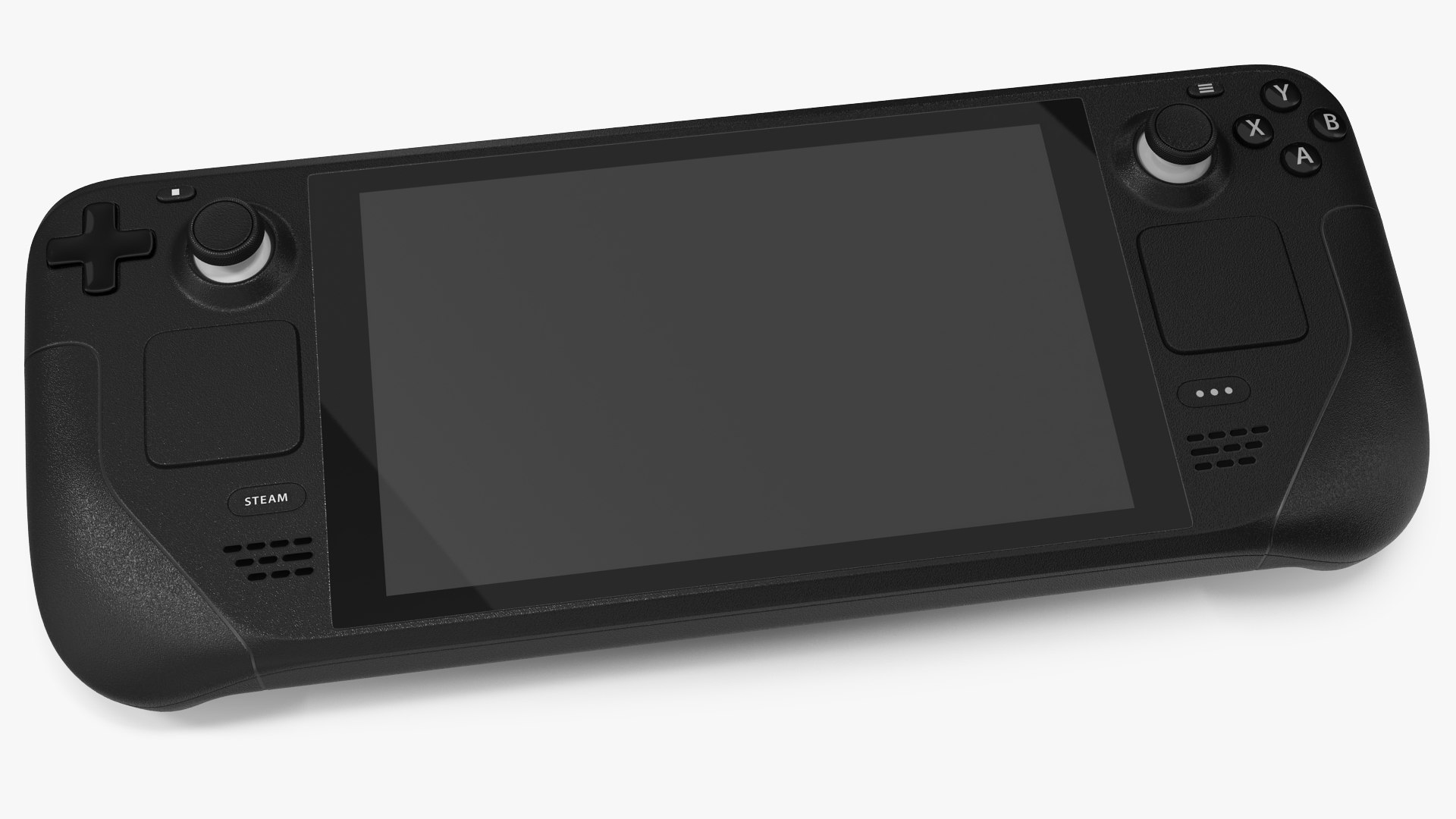Steam Deck Handheld Gaming Computer Off 3D model preview