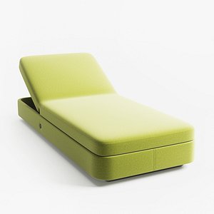 Paola Lenti Cove Sun Bed 3D