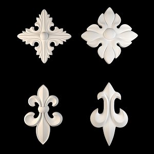 Ornament Element Pack 01 model