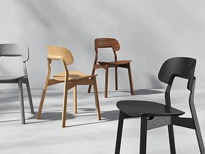 Nonoto Chair Wooden Seat