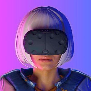 3D VR Girl