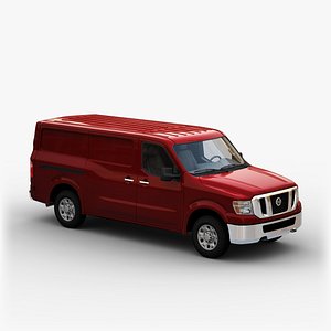 3d nissan nv cargo van