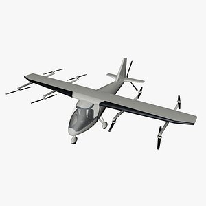 Electric propelled aircraft