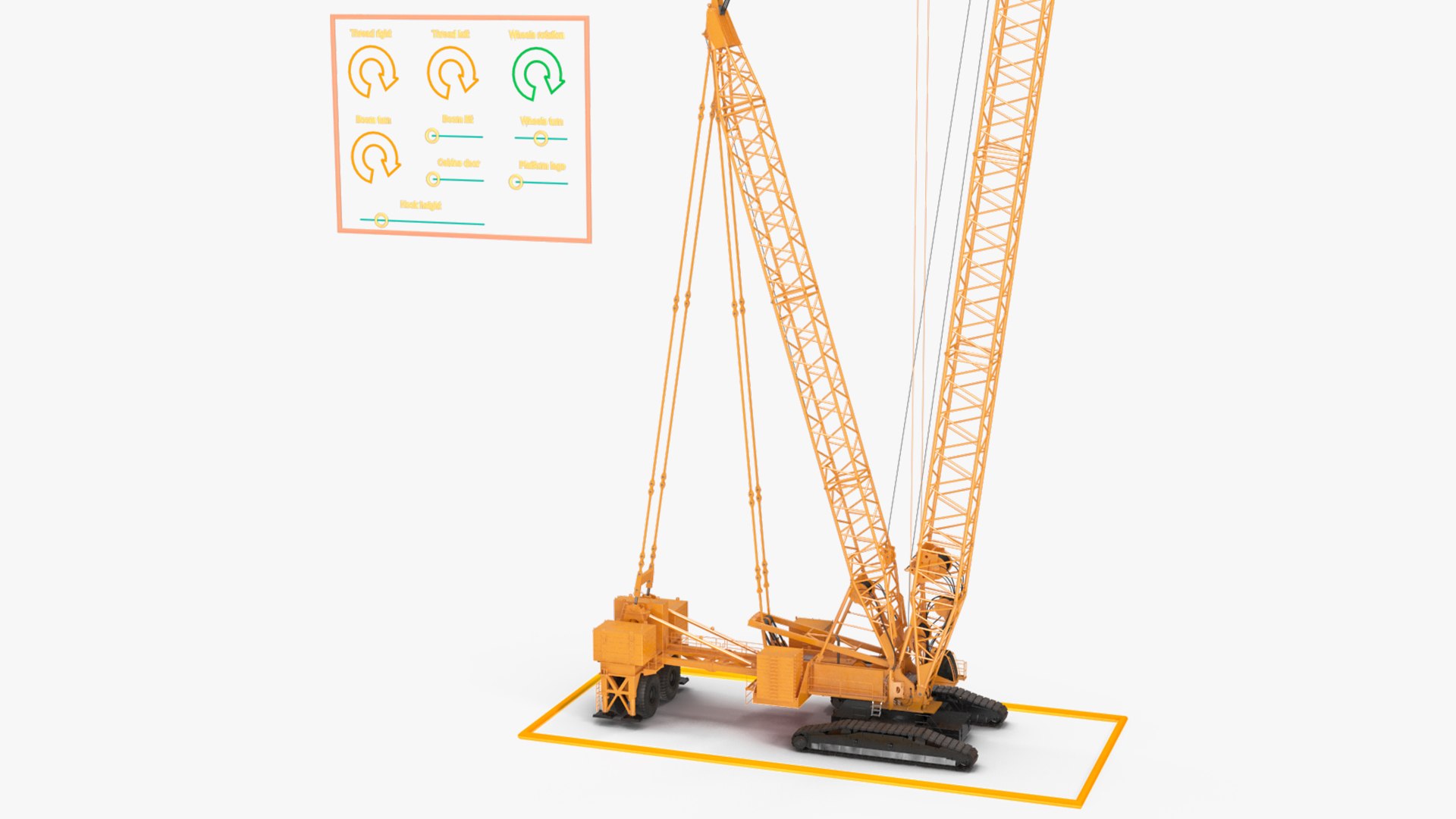Crawler Crane with Lattice Boom for Construction Rigged 3D https://p.turbosquid.com/ts-thumb/38/kUijXv/kb/crawler_crane_with_lattice_boom_for_construction_rigged_002/jpg/1730578563/1920x1080/fit_q87/c77919276719c67ef22062218c08886e48f26d42/crawler_crane_with_lattice_boom_for_construction_rigged_002.jpg