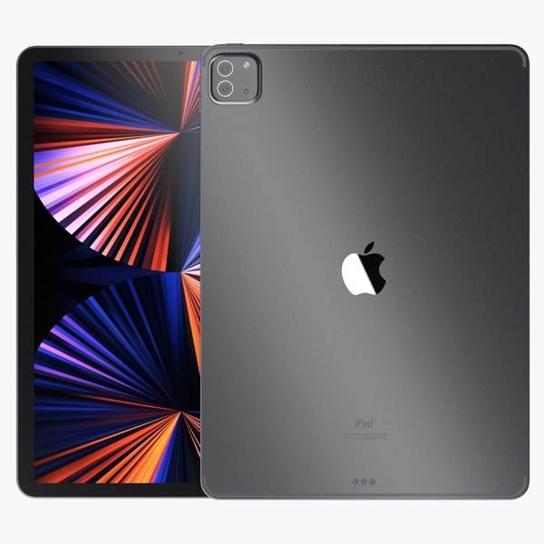 Apple iPad Pro 2021 11-inch Gray 3D