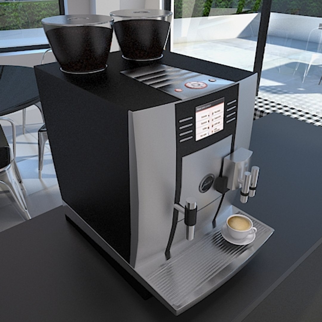 Jura Coffee Machine 3d Model