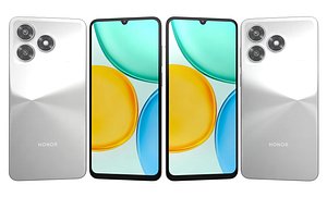 3D Honor X5d Plus Silver