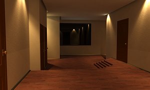 3d model house living