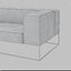 Sofa Living Divani ile Club 205