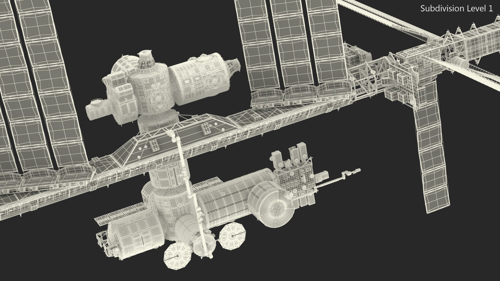 3D model International Space Station https://p.turbosquid.com/ts-thumb/39/ANWTSy/DX/internationalspacestationc4dmodel043/jpg/1644492102/1920x1080/fit_q87/13825c7fcf25369a4d871a86725861d92b97abc6/internationalspacestationc4dmodel043.jpg