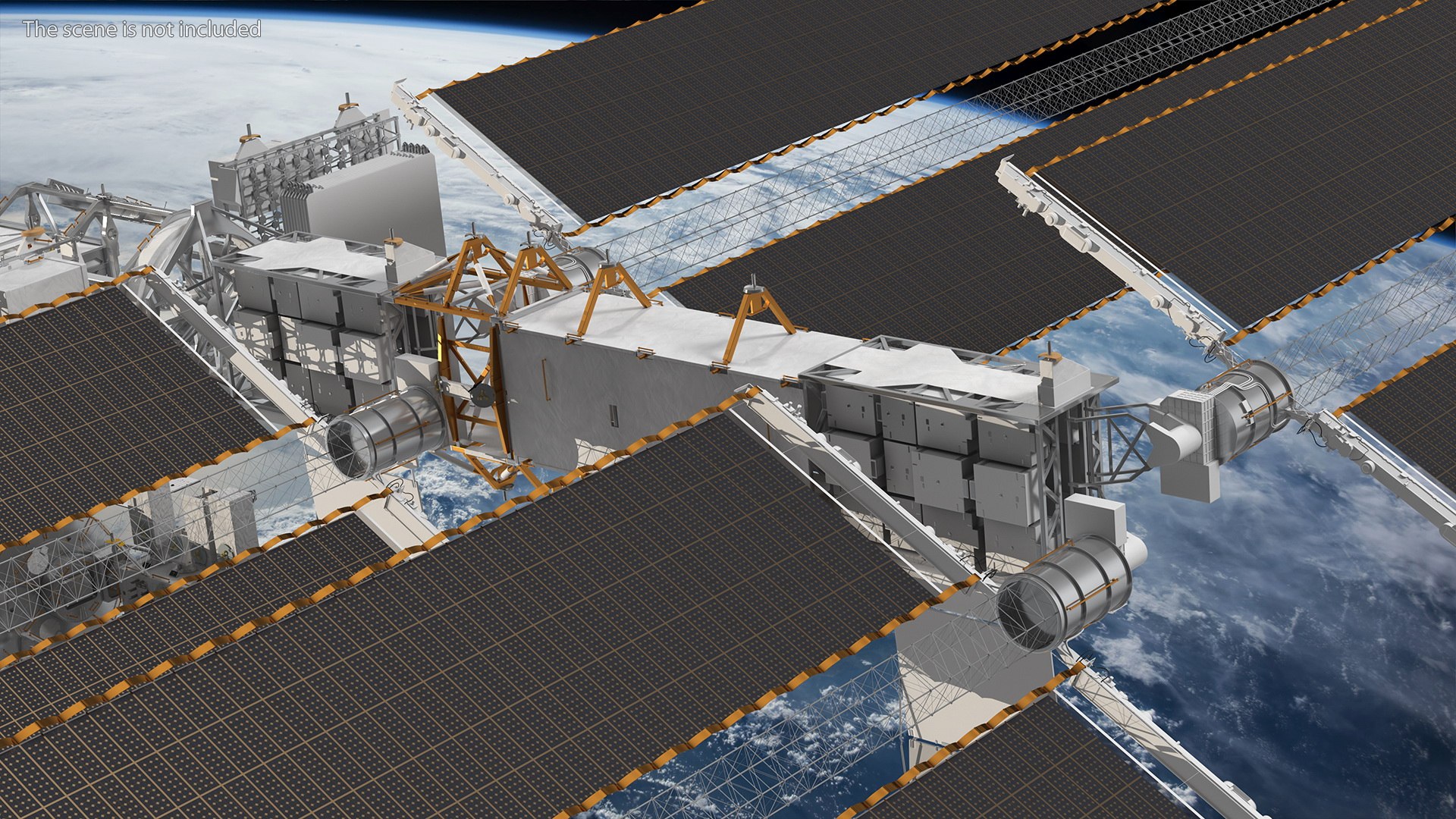 3D model International Space Station https://p.turbosquid.com/ts-thumb/39/ANWTSy/QK/internationalspacestationc4dmodel007/jpg/1644491980/1920x1080/fit_q87/c1ac5eb14fbc67bf48009c9ce0553e6217ca3755/internationalspacestationc4dmodel007.jpg