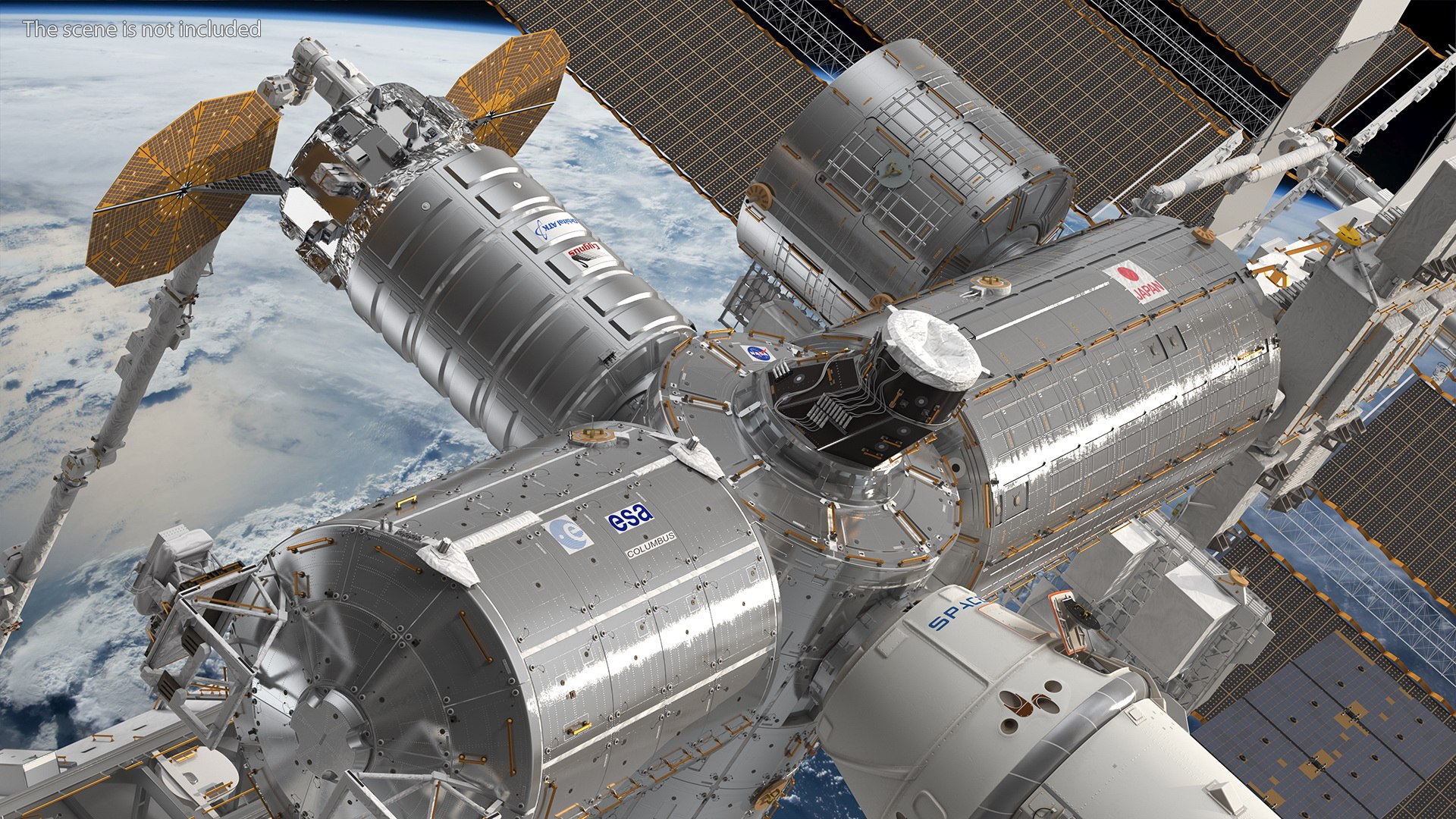 3D model International Space Station https://p.turbosquid.com/ts-thumb/39/ANWTSy/l7/internationalspacestationc4dmodel010/jpg/1644491987/1920x1080/fit_q87/a3674333805bfe3f2dac28e9b5a9071d02bf25d7/internationalspacestationc4dmodel010.jpg