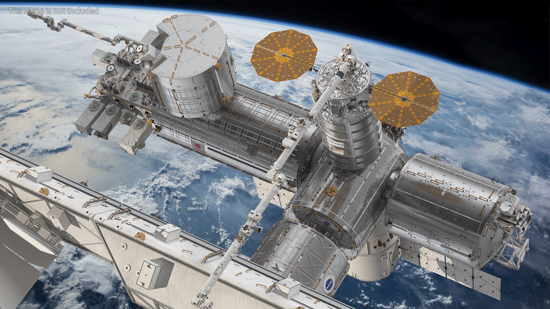 3D model International Space Station https://p.turbosquid.com/ts-thumb/39/ANWTSy/sO/internationalspacestationc4dmodel011/jpg/1644491990/1920x1080/fit_q87/40bedcdd537836fd28456eff923f85deb870ca06/internationalspacestationc4dmodel011.jpg
