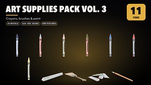 Art Supplies Pack Vol 3