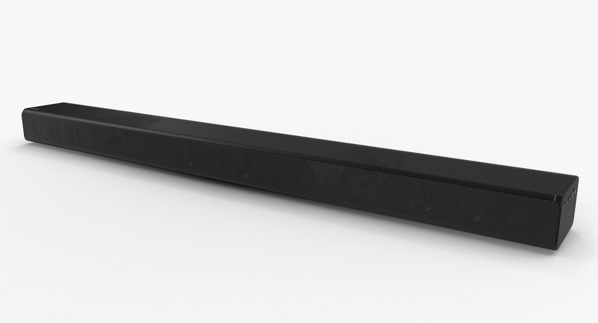 Samsung Soundbar 3D model preview