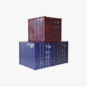 10Ft Cargo Container - Blue