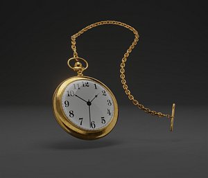 Gold Pocket Watch