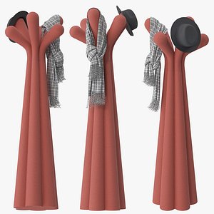 Anemone Coat Rack model