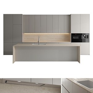 Kitchen set 24 3D model