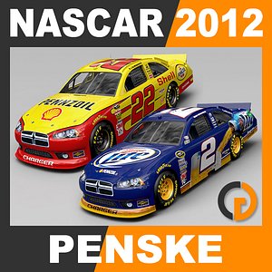 Nascar 2012 Penske Racing Cars