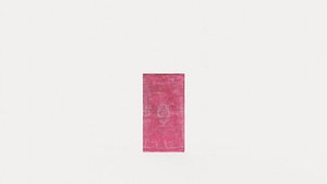 FADING WORLD MEDALLION 8260 SCARLET RUGS 3D